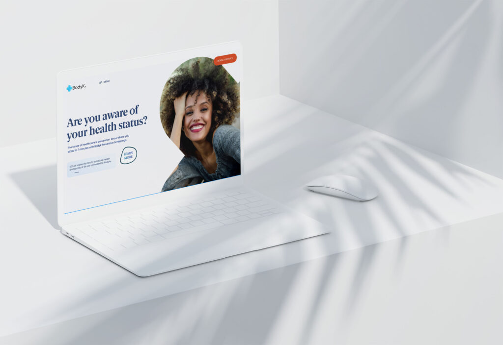 BodyK website redesign