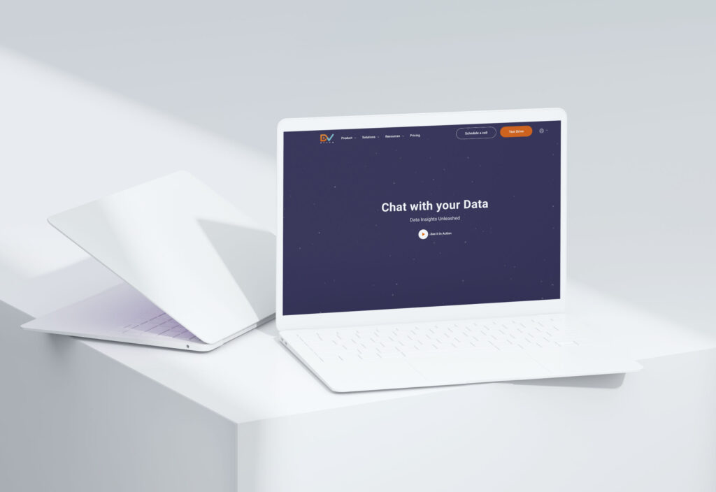 DvSum AI website redesign